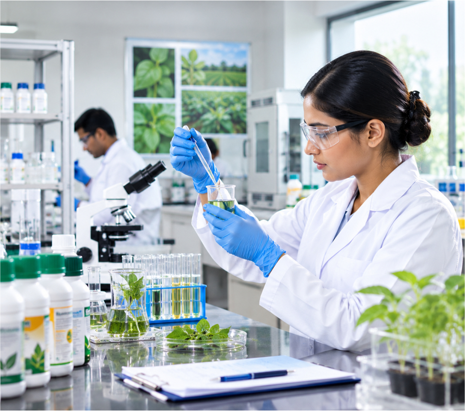 Research laboratory and scientific development